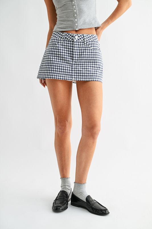 Reagan Denim Skort