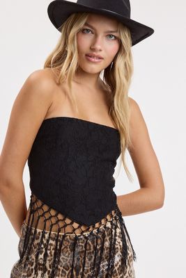 Giselle Fringe Top
