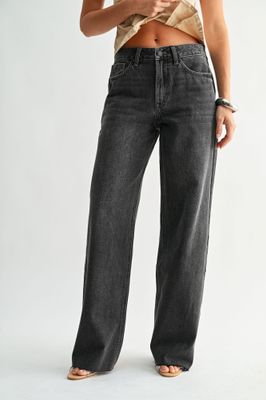 Penelope High Rise Full Length Wide Leg Pants
