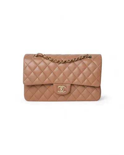Chanel 2.55 Double Flap Biscotto