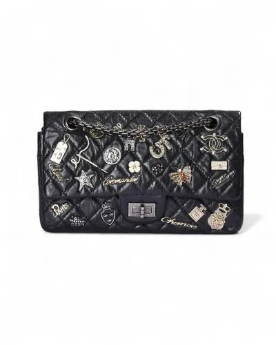 Chanel 2.55 Reissue Lucky Charm Paris Nera