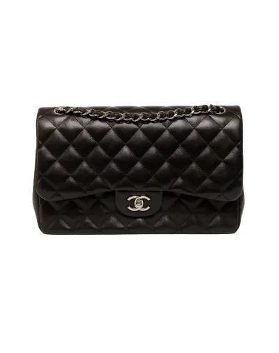 Chanel Jumbo Timeless Double-Flap Nera