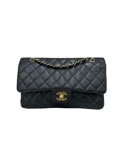 Chanel Timeless Double Flap Classic Caviar Nera