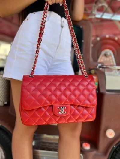 Chanel Timeless Jumbo Rossa