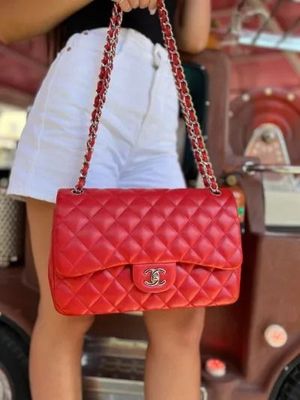 Chanel Timeless Jumbo Rossa