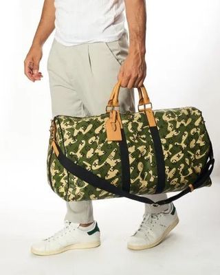 Louis Vuitton Keepall 55 Bandouliere X Takashi Murakami