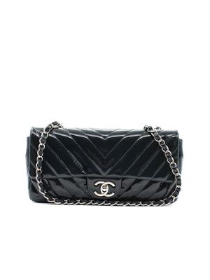 Borsa Chanel Patent Chevron East West