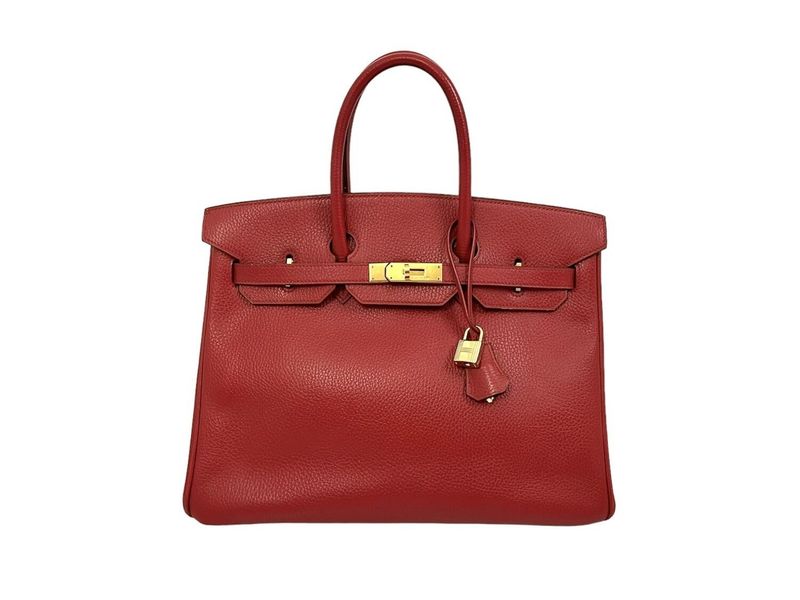 Hermes Birkin 35 Rouge Garance