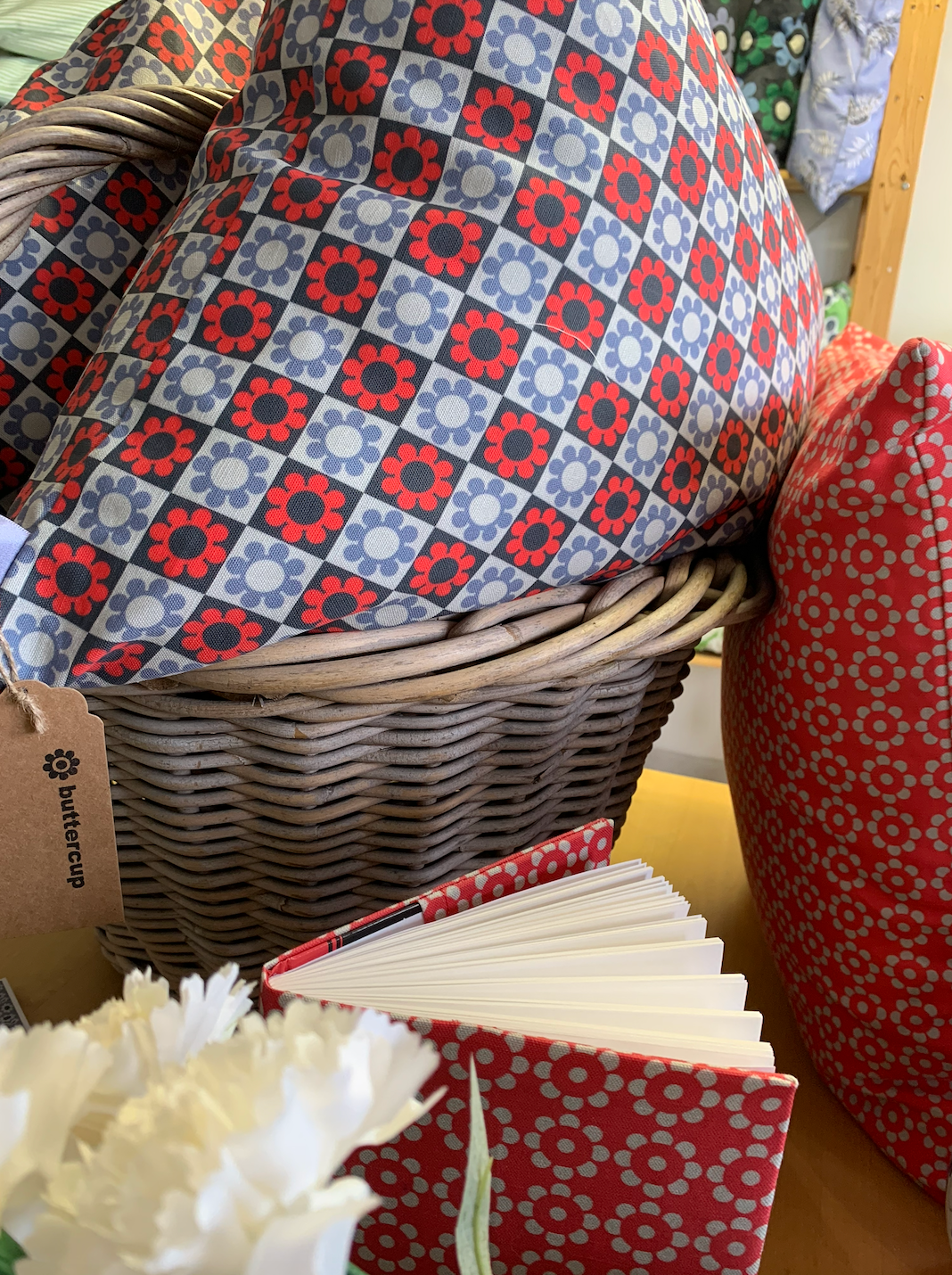 cotton canvas cushion cover