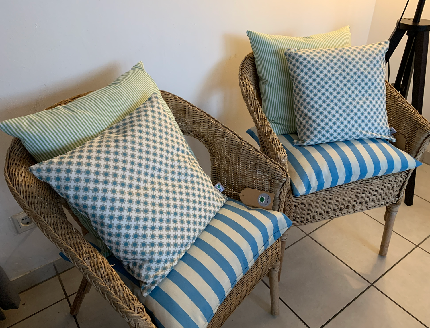 cotton canvas cushion cover - SOLD