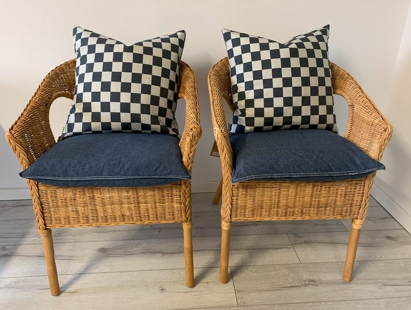 cotton canvas cushion cover