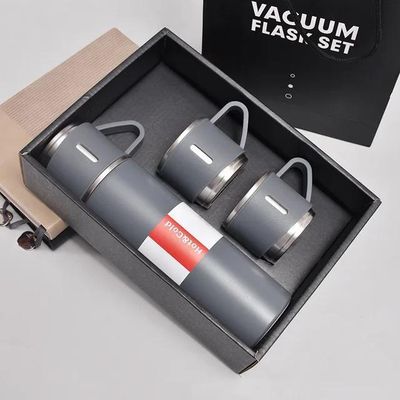 Vacuum flask Water Bottle with Cups