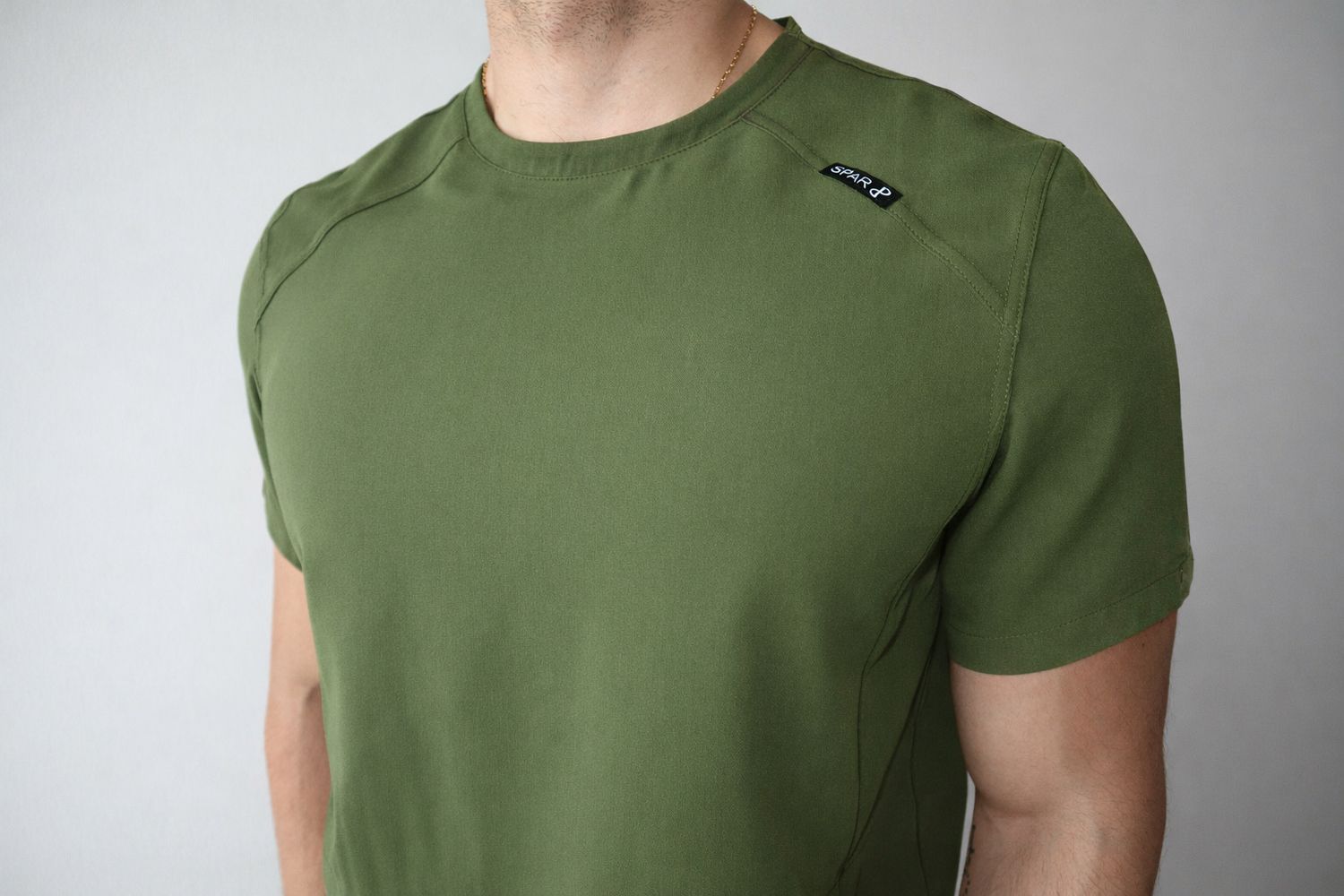 Crew Neck Olive