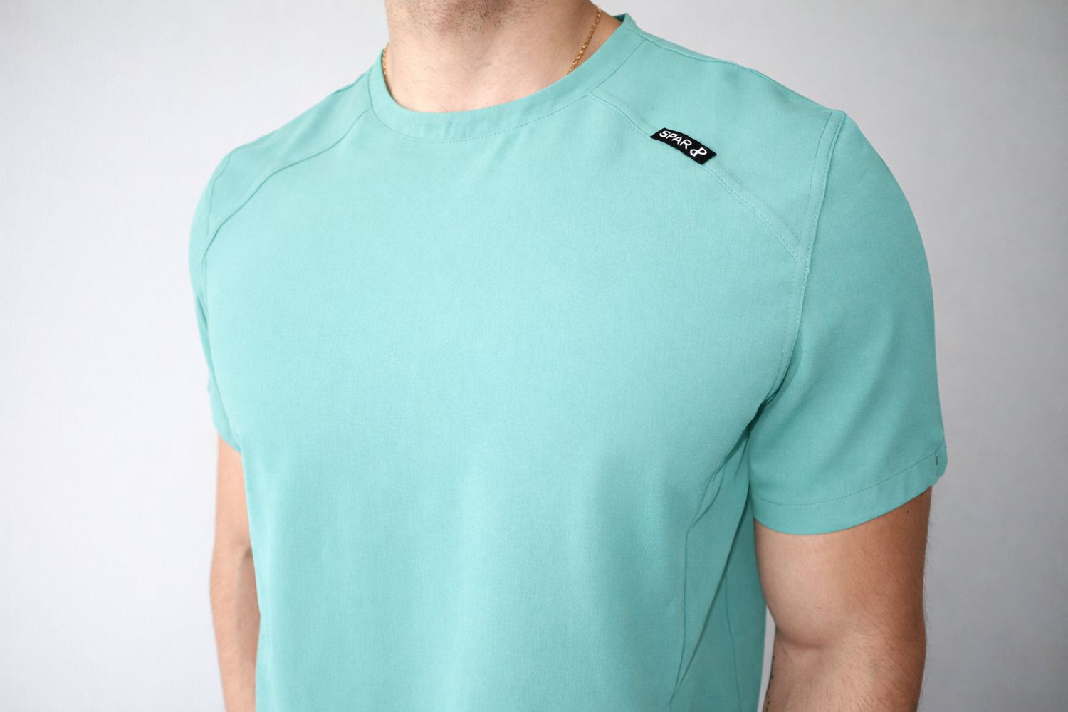 Crew Neck Brazilian Teal