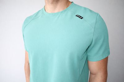 Crew Neck Brazilian Teal