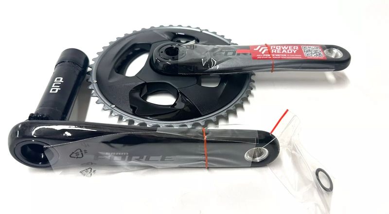 Crank Arm Assembly Force D1 DUB Gloss 175 (BB/Spider/Chainrings not included)