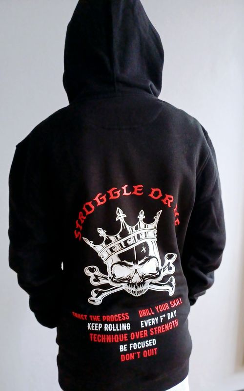 Organic-Hoodie "SKULL"-Boys