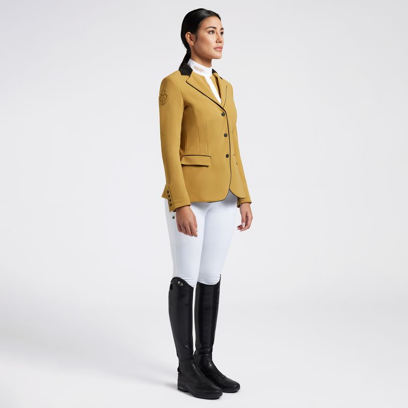 GIACCA DONNA CAVALLERIA TOSCANA COLOR OCRA GIACCA DONNA CAVALLERIA TOSCANA COLOR OCRA
