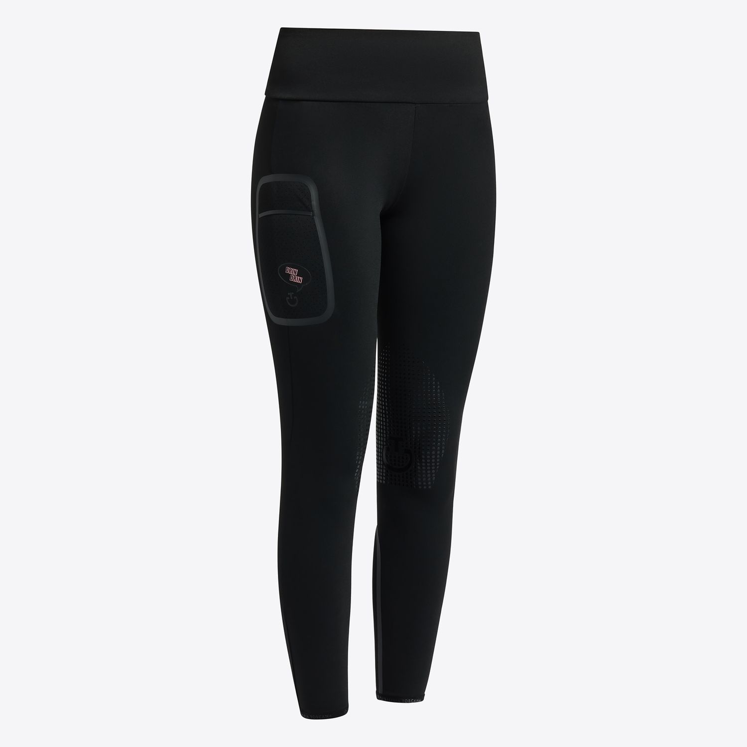 LEGGINGS BAMBINA CAVALLERIA TOSCANA  NERO