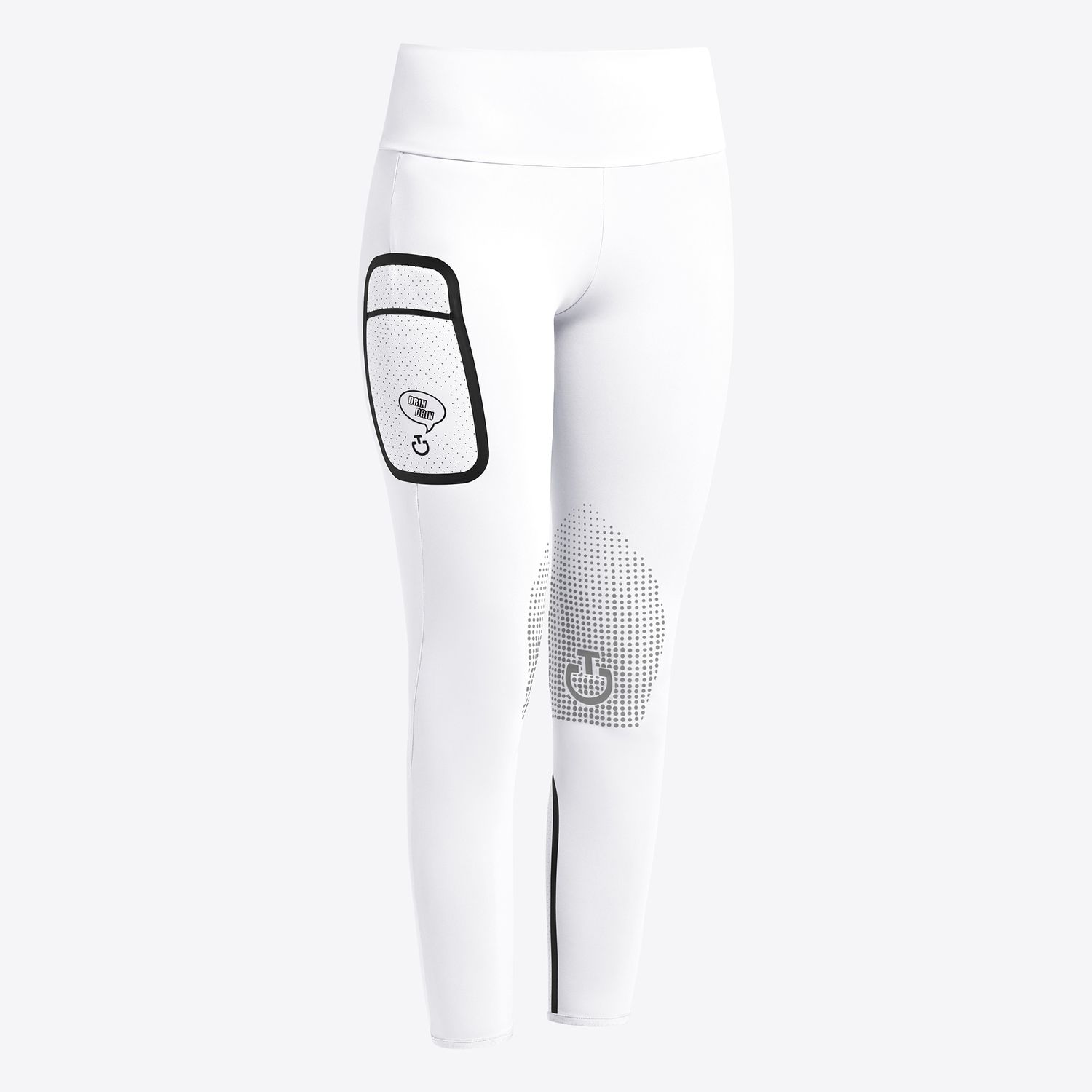 LEGGINGS  BAMBINA CAVALLERIA TOSCANA BIANCO