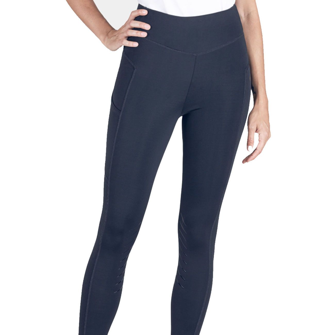 LEGGINS DONNA EQUILINE BLU CERINK