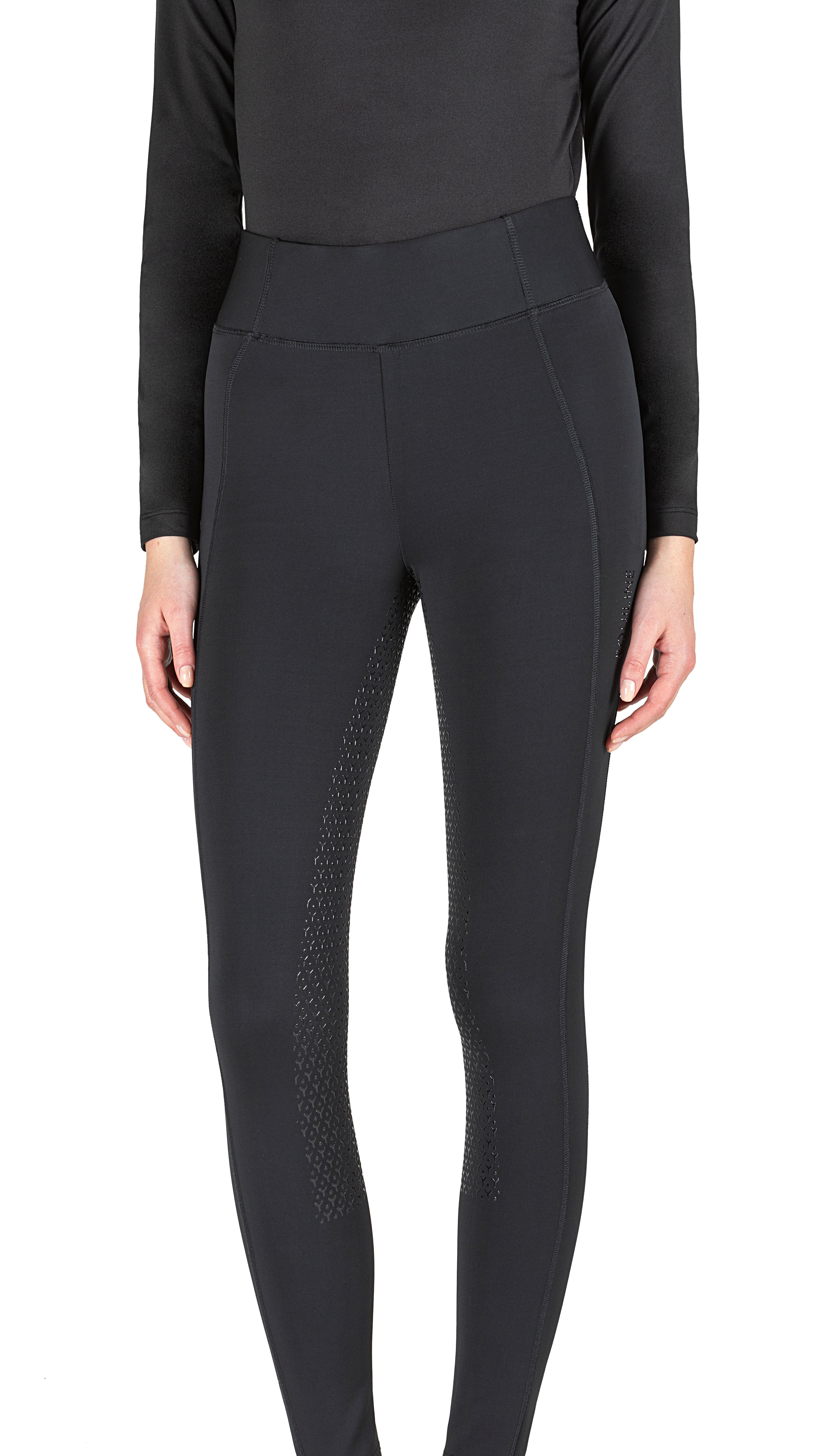 LEGGINGS DONNA EQUILINE NERO GULF