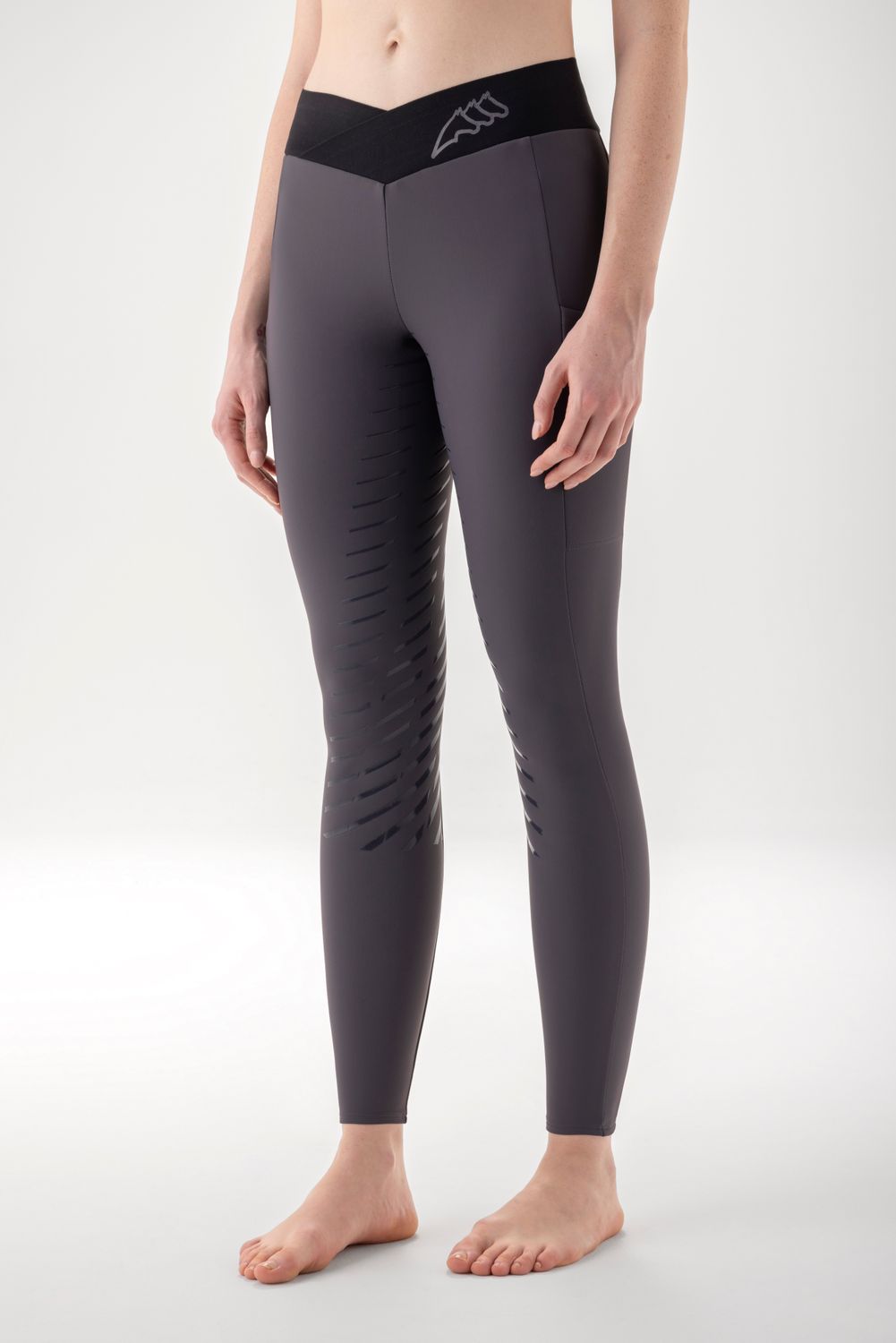 LEGGINGS DONNA EQUILINE FULL GRIP CIBEF