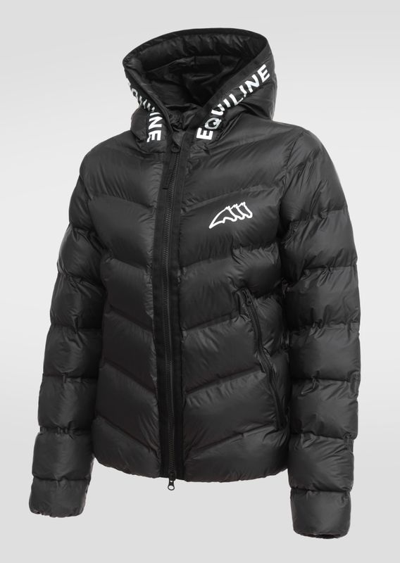 BOMBER DONNA EQUILINE NERO CABRY BOMBER DONNA EQUILINE NERO CABRY