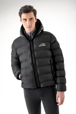 BOMBER UOMO EQUILINE NERO CRELIZ BOMBER UOMO EQUILINE NERO CRELIZ