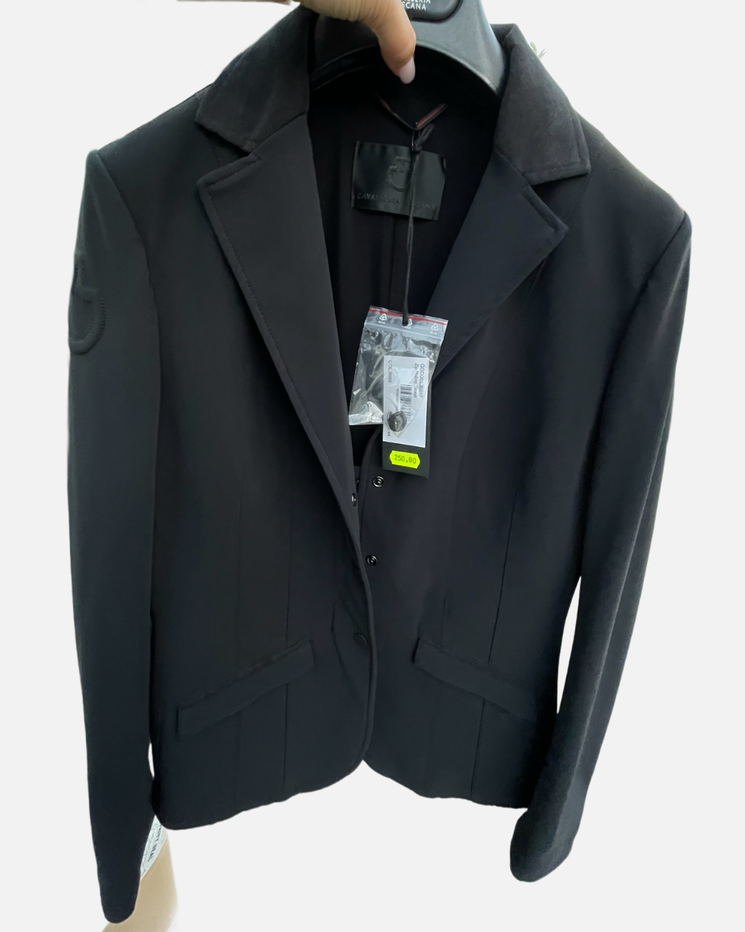 GIACCA DONNA CAVALLERIA TOSCANA NERA