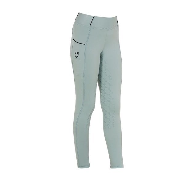 LEGGINGS BAMBINA EQUESTRO CELESTE LEGGINGS BAMBINA EQUESTRO CELESTE