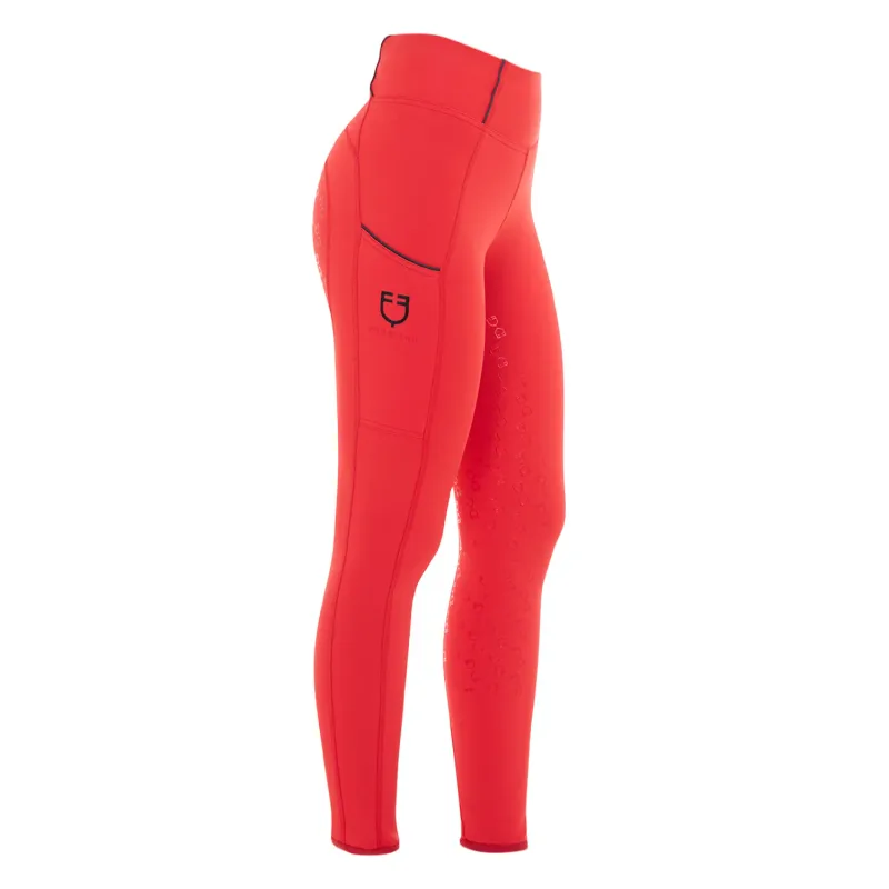 LEGGINGS BAMBINA EQUESTRO POPPY RED LEGGINGS BAMBINA EQUESTRO POPPY RED