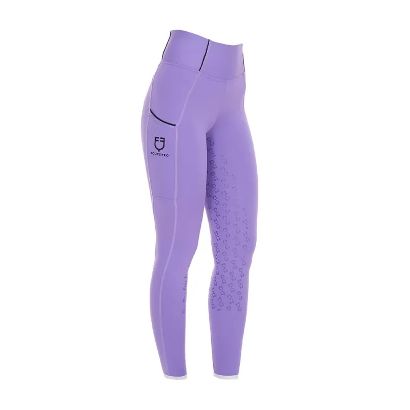LEGGINGS BAMBINA EQUESTRO DAHLILA PURPLE LEGGINGS BAMBINA EQUESTRO DAHLILA PURPLE