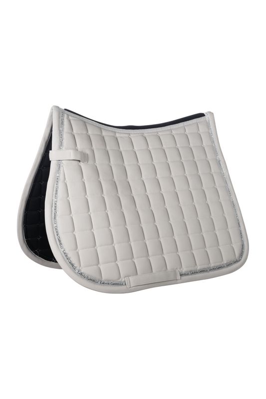 SET SOTTOSELLA E CUFFIA HKM GRIGIO CHIARO