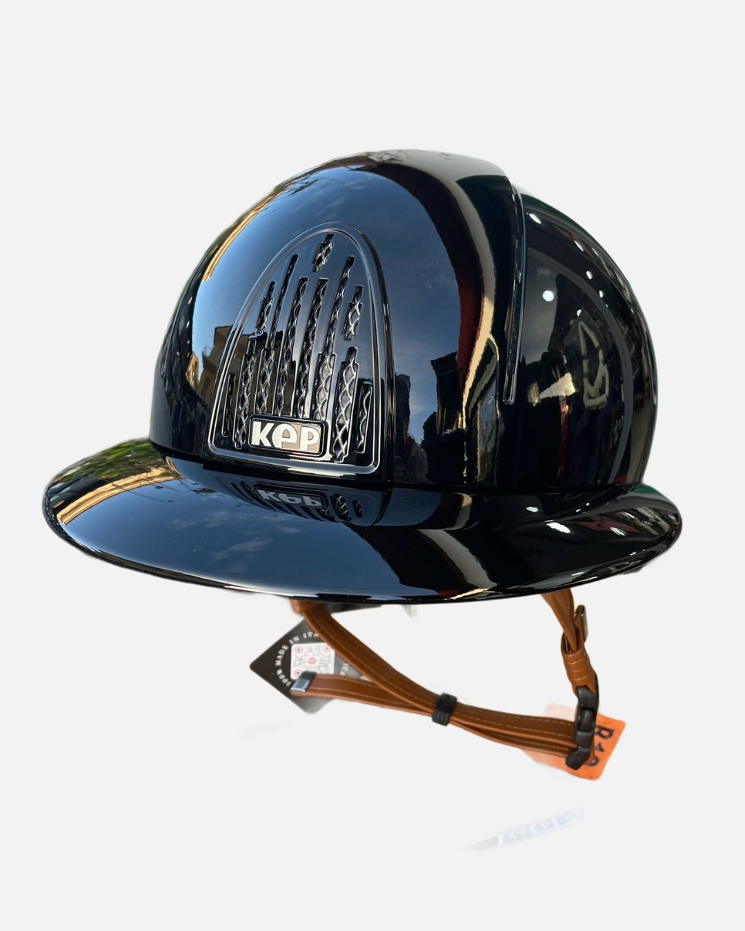 KEP SMART NERO VISIERA POLO CINTURINO CUOIO