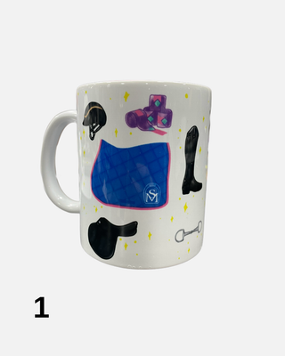TAZZA TEMA EQUESTRE