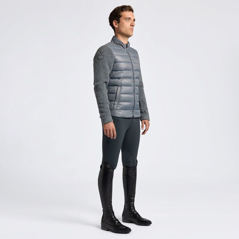 GIACCHETTO UOMO CAVALLERIA TOSCANA IN NYLON E PILE GIACCHETTO UOMO CAVALLERIA TOSCANA IN NYLON E PILE
