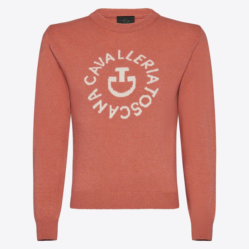 MAGLIONE BAMBINA CAVALLERIA TOSCANA IN CASHMERE MAGLIONE BAMBINA CAVALLERIA TOSCANA IN CASHMERE