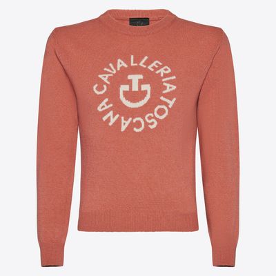 MAGLIONE BAMBINA CAVALLERIA TOSCANA IN CASHMERE MAGLIONE BAMBINA CAVALLERIA TOSCANA IN CASHMERE