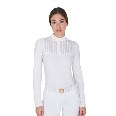 POLO DONNA DA CONCORSO CON STRASS EQUESTRO POLO DONNA DA CONCORSO CON STRASS EQUESTRO
