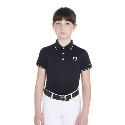POLO UNISEX BAMBINI IN TESSUTO TECNICO EQUESTRO POLO UNISEX BAMBINI IN TESSUTO TECNICO EQUESTRO