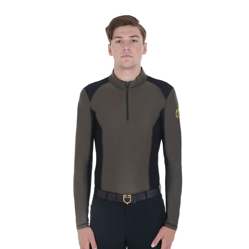POLO UOMO DA ALLENAMENTO MANCA LUNGA EQUESTRO POLO UOMO DA ALLENAMENTO MANCA LUNGA EQUESTRO