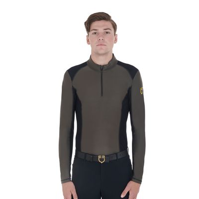 POLO UOMO DA ALLENAMENTO MANCA LUNGA EQUESTRO