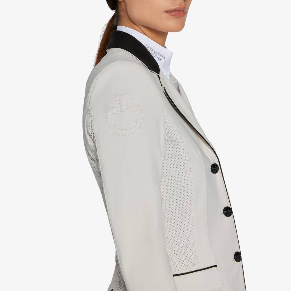 GIACCA DA CONCORSO DONNA CAVALLERIA TOSCANA GRIGIO CHIARO