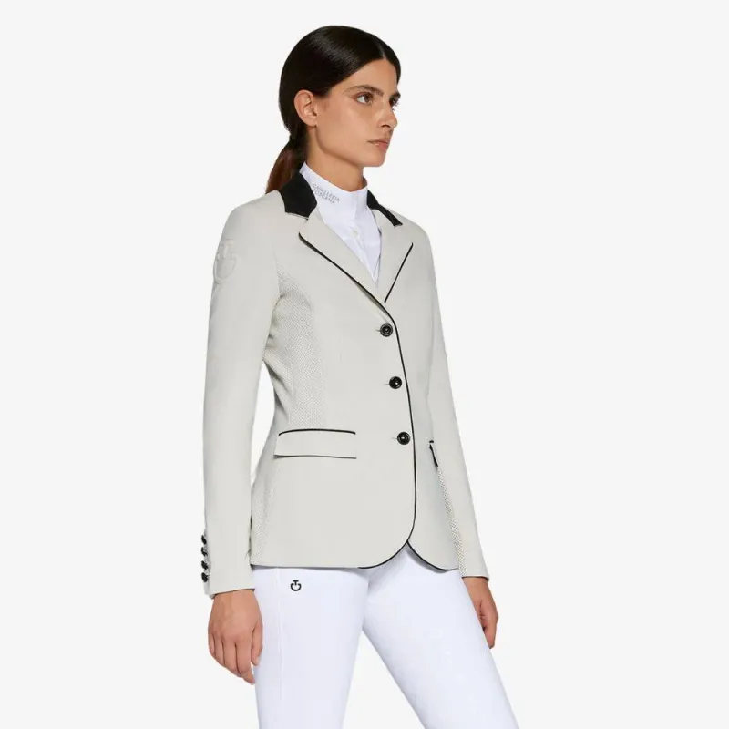 GIACCA DA CONCORSO DONNA CAVALLERIA TOSCANA GRIGIO CHIARO