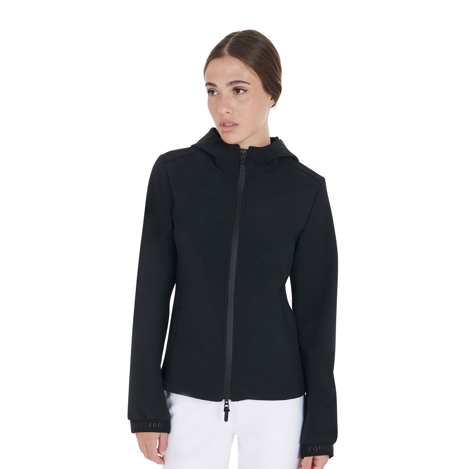 GIACCA SOFTSHELL DONNA CON TASCHE A SCOMPARSA EQUESTRO