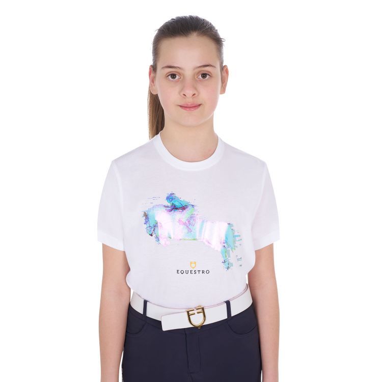 T SHIRT BAMBINA JUMP EQUESTRO
