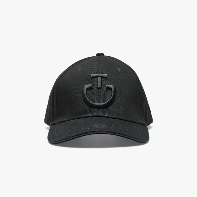 CAPPELLO IN COTONE CAVALLERIA TOSCANA CON LOGO RICAMATO
