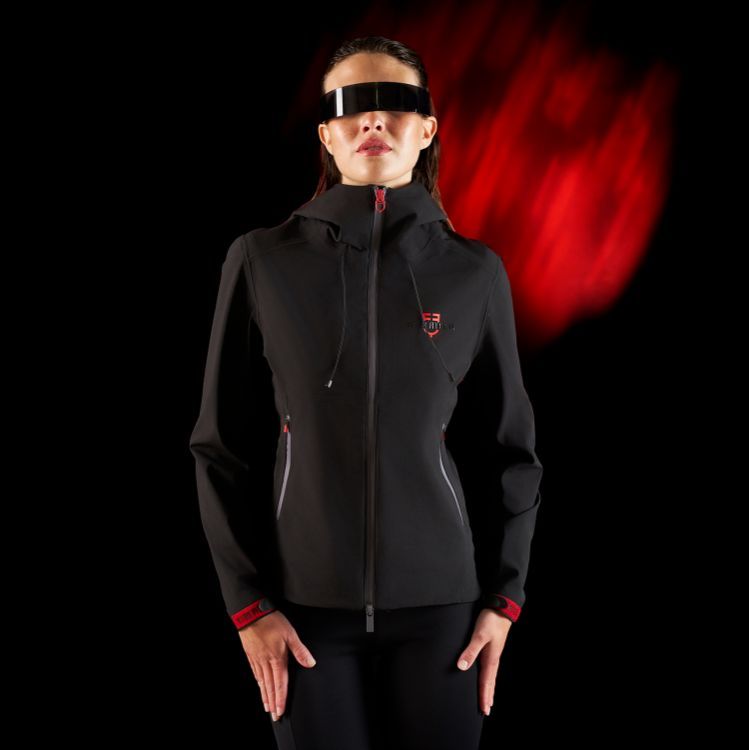 GIACCA IN SOFTSHELL EQUESTRO RIDETECHNOLOGY IMPERMEABILE CON ZIP