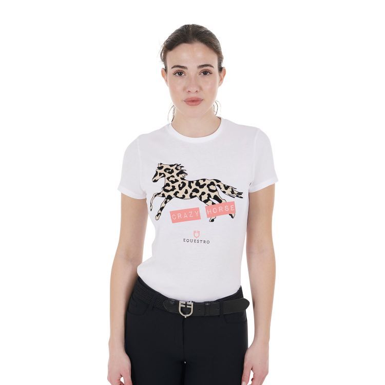 T SHIRT DONNA CRAZY HORSE EQUESTRO T SHIRT DONNA CRAZY HORSE EQUESTRO